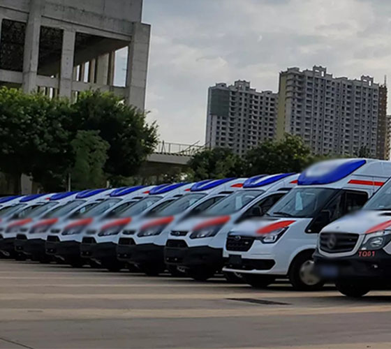 崇明区服务车队展示
